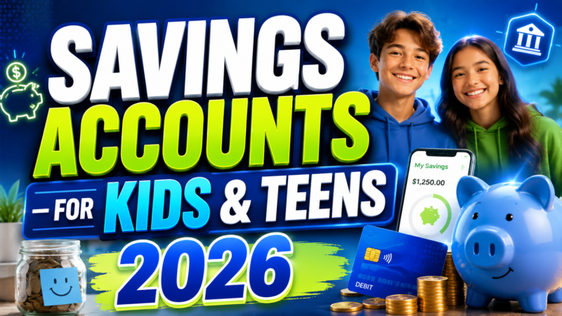 Best Savings Accounts for Kids and Teens in 2026