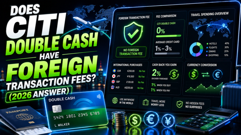 Does Citi Double Cash Have Foreign Transaction Fees? (2026 Answer)