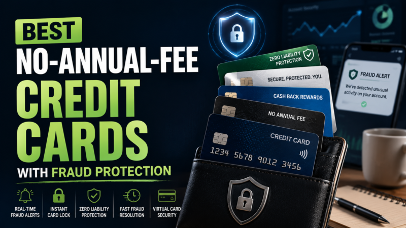Best No-Annual-Fee Credit Cards with Fraud Protection in 2026