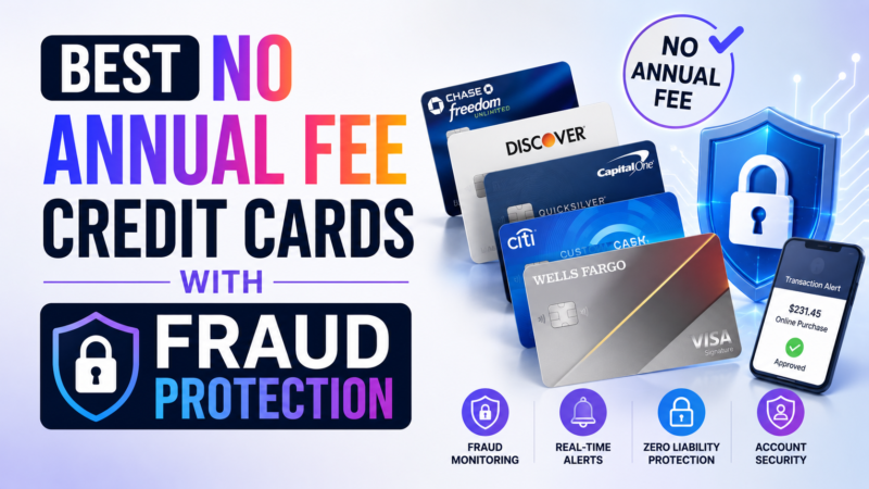 Best No Annual Fee Credit Cards With Fraud Protection