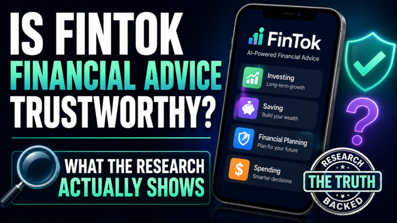 Is FinTok Financial Advice Trustworthy? What the Research Actually Shows