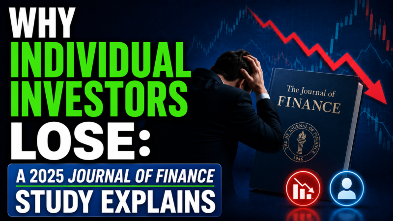 Why Individual Investors Lose: A 2025 Journal of Finance Study Explains