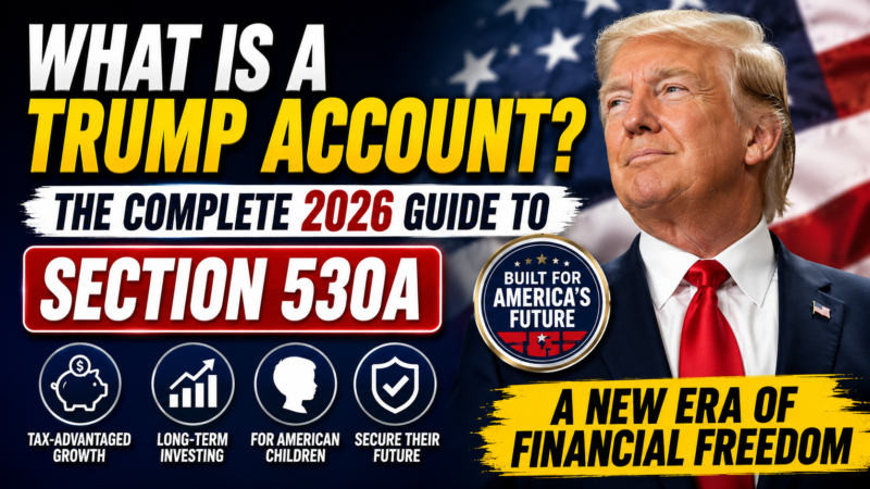 What Is a Trump Account? The Complete 2026 Guide to Section 530A