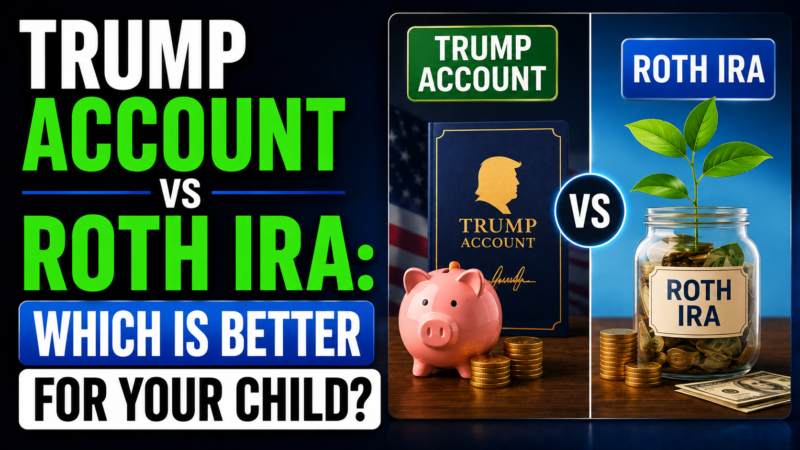 Trump Account vs Roth IRA: Which Is Better for Your Child?