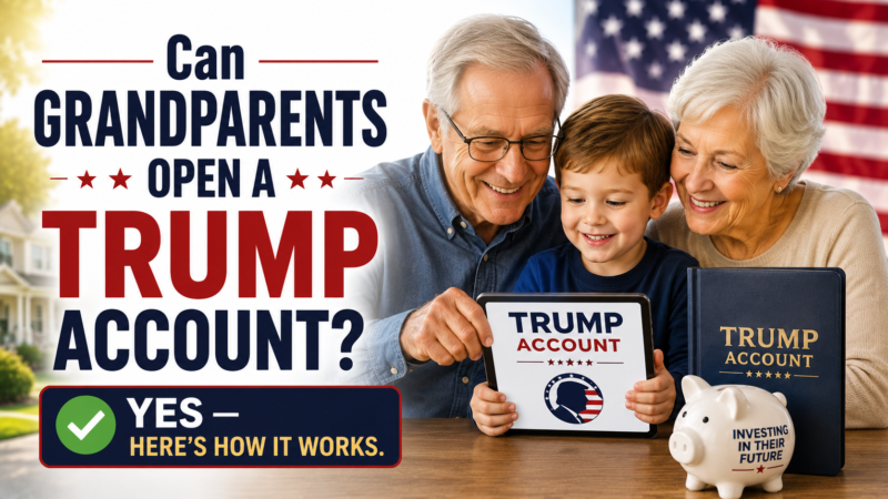 Can Grandparents Open a Trump Account? Yes — Here's How It Works