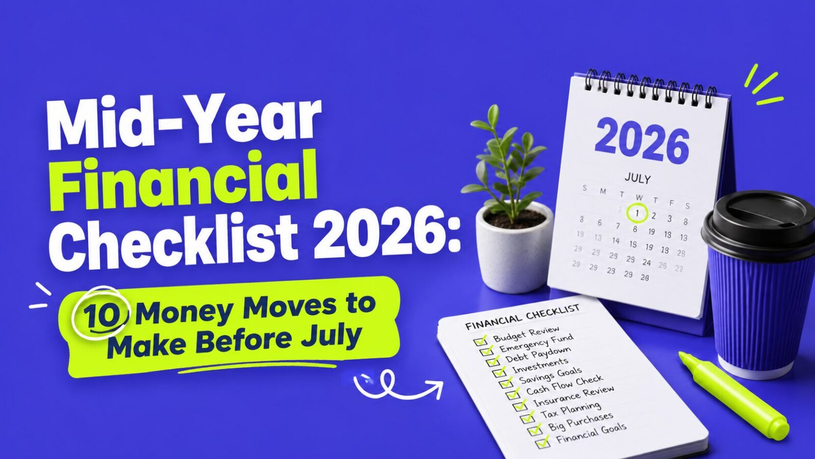 Mid-Year Financial Checklist 2026: 10 Money Moves to Make Before July