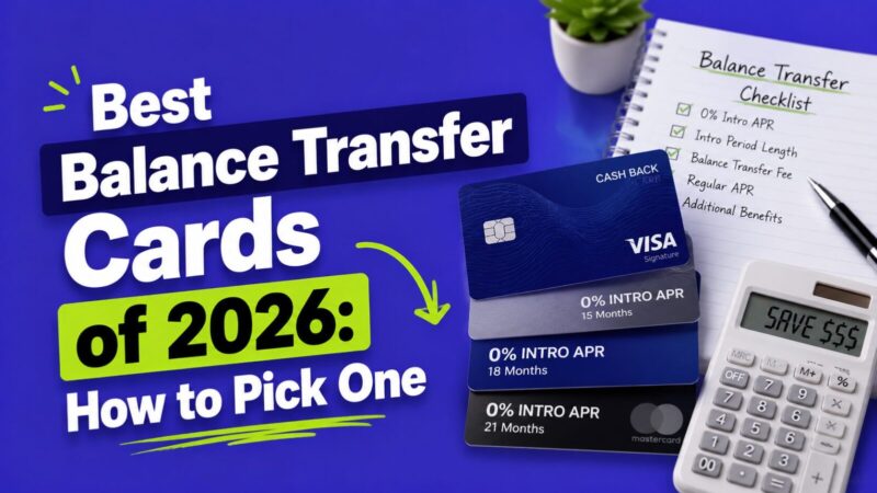 Best Balance Transfer Cards of 2026: How to Pick One