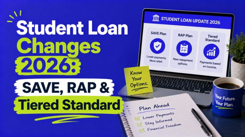 Student Loan Changes 2026: SAVE, RAP & Tiered Standard