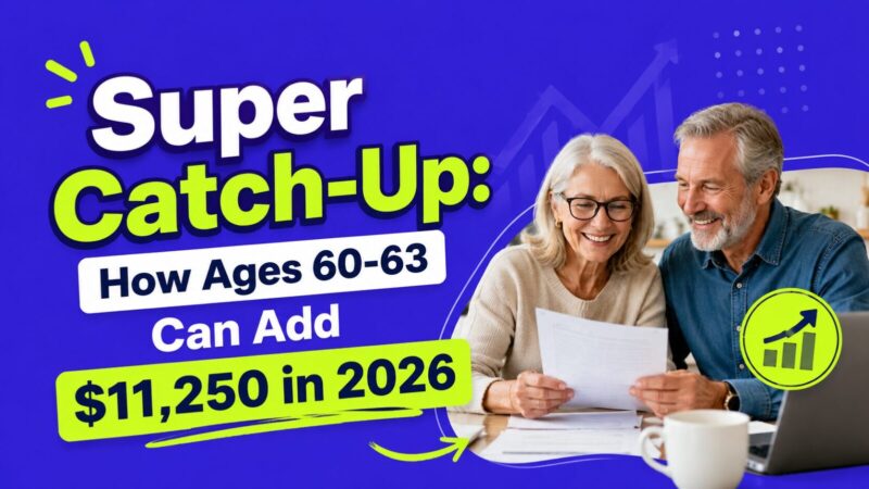 Super Catch-Up: How Ages 60-63 Can Add $11,250 in 2026