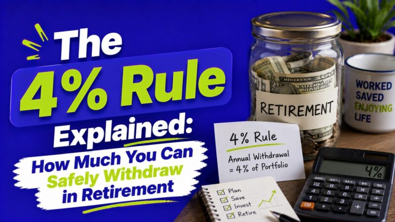 The 4% Rule Explained: How Much You Can Safely Withdraw in Retirement