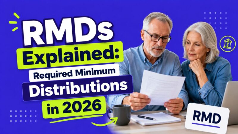 RMDs Explained: Required Minimum Distributions in 2026