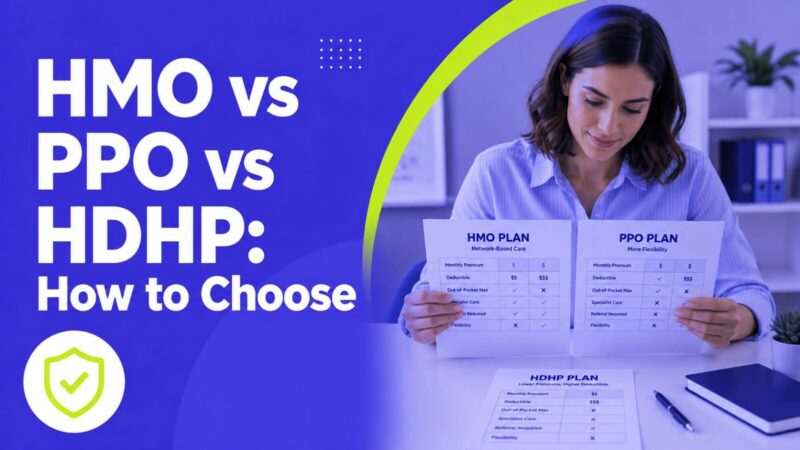 How to Choose a Health Plan at Open Enrollment (2026): HMO vs PPO vs EPO vs HDHP