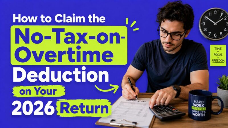 How to Claim the No-Tax-on-Overtime Deduction on Your 2026 Return