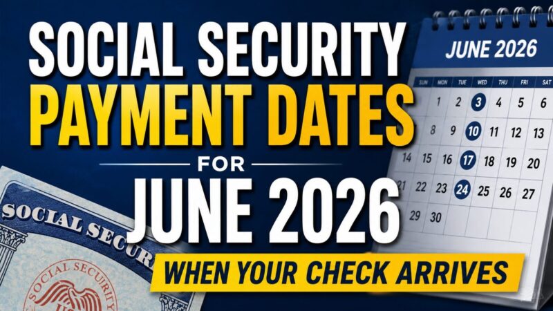 Social Security Payment Dates for June 2026: When Your Check Arrives