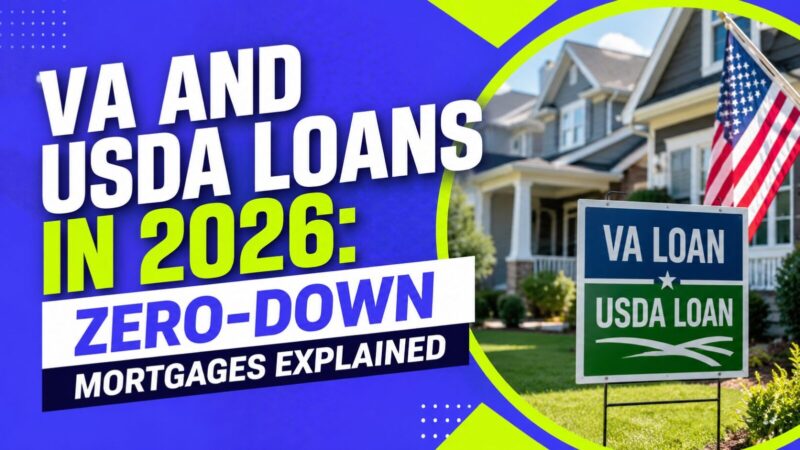 VA and USDA Loans in 2026: Zero-Down Mortgages Explained