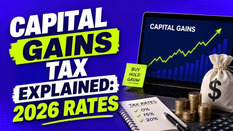 Capital Gains Tax Explained: Short-Term vs Long-Term Rates for 2026