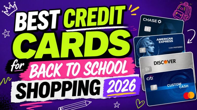 Best Credit Cards for Back to School Shopping 2026