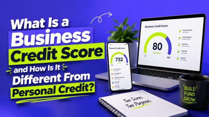 What Is a Business Credit Score and How Is It Different From Personal Credit?