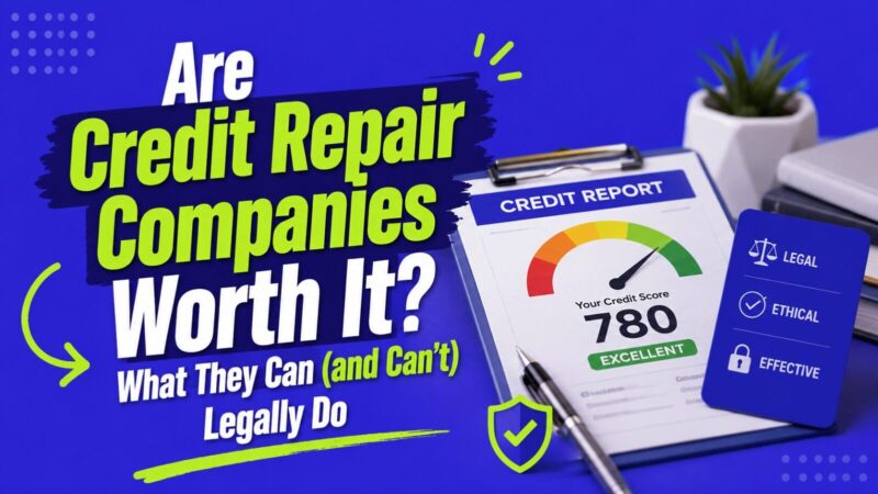 Are Credit Repair Companies Worth It? What They Can (and Can't) Legally Do