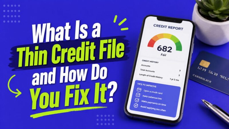 What Is a Thin Credit File and How Do You Fix It?